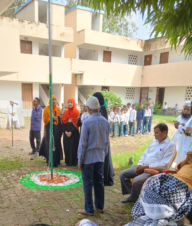 Students building a project